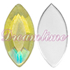 Acrylic (Lucite) Navettes Rhinestones 15mm x 7mm